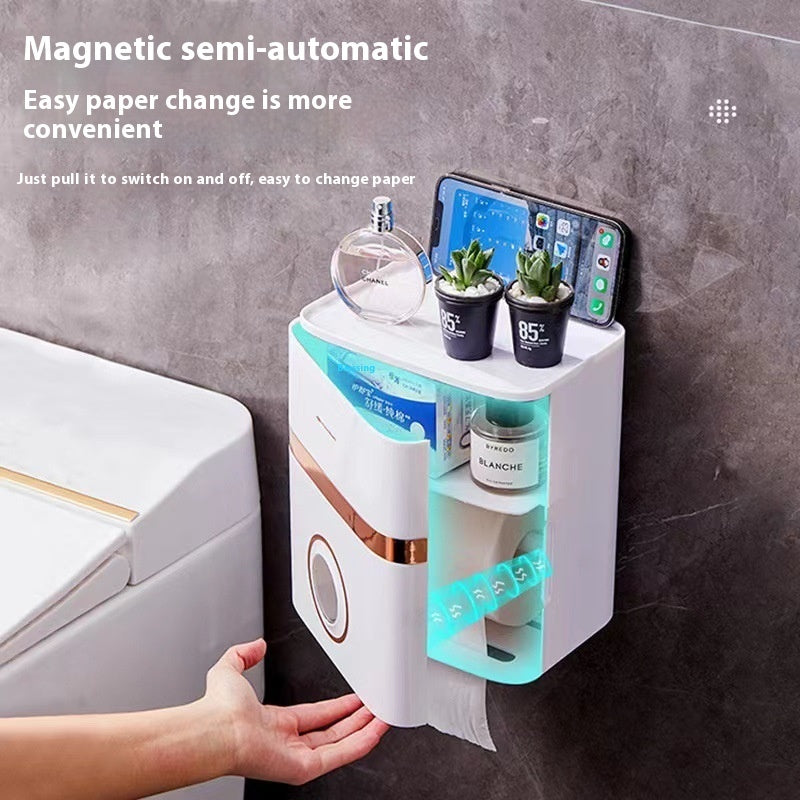 Customizable Minimalist Bathroom Storage Shelf