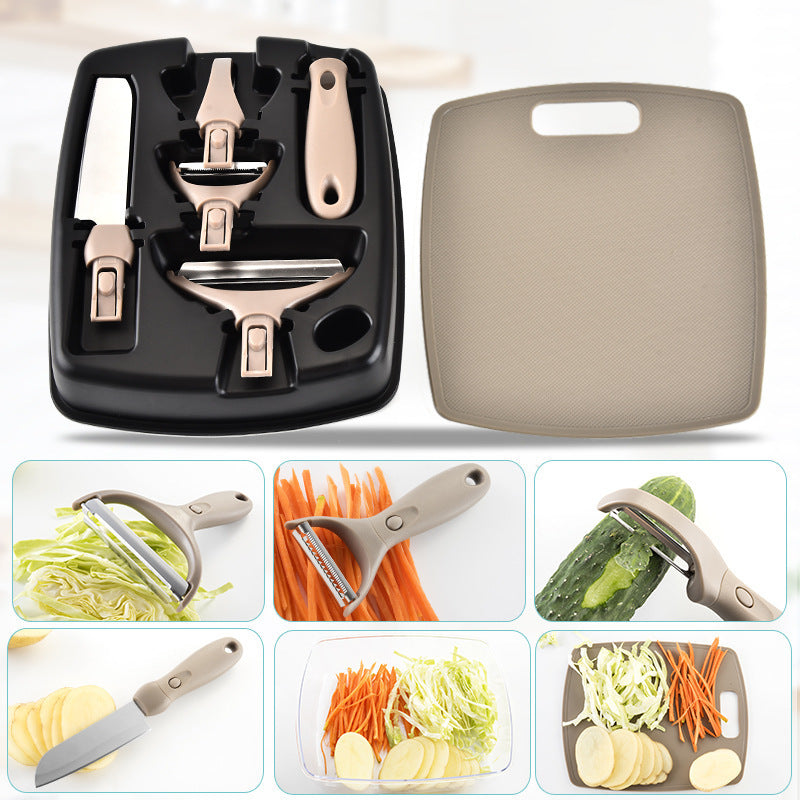 Stainless Three Piece Set Wheat Straw Chopping