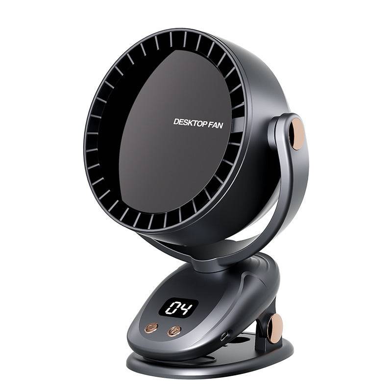 Shaking Head USB Multi-function Bladeless Fan