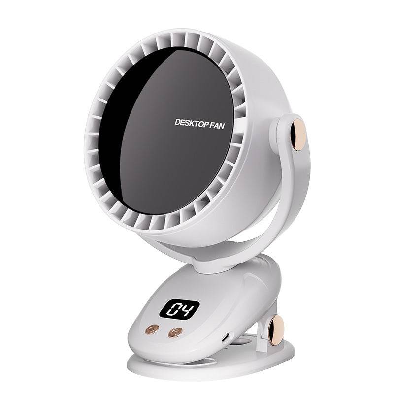 Shaking Head USB Multi-function Bladeless Fan