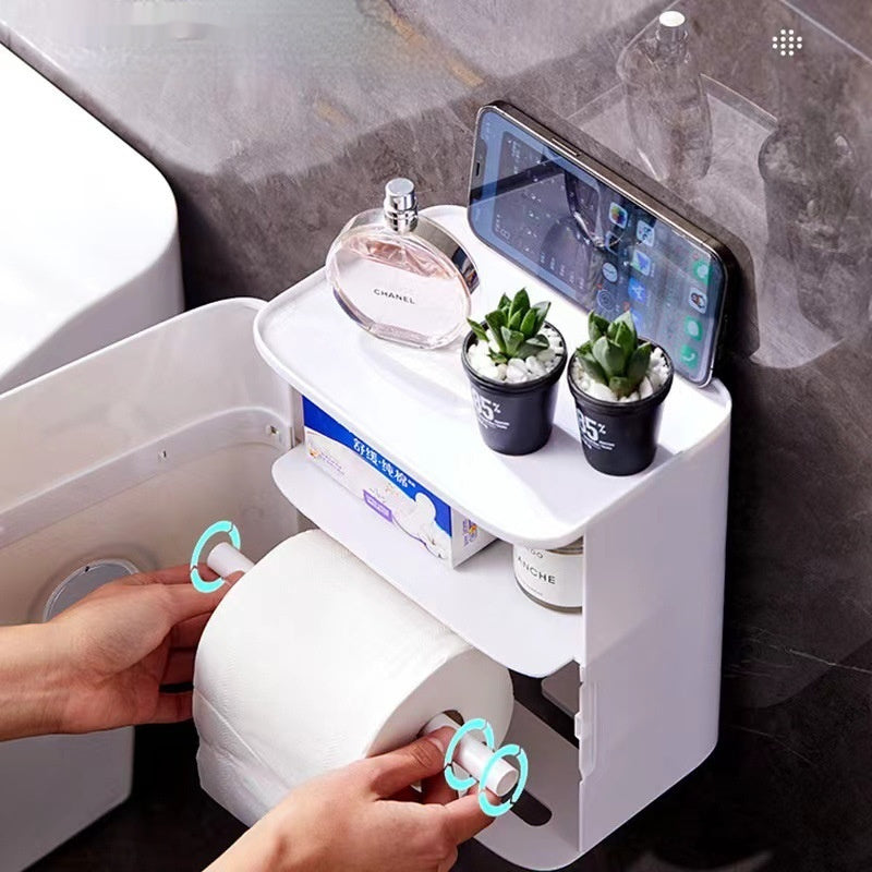 Customizable Minimalist Bathroom Storage Shelf