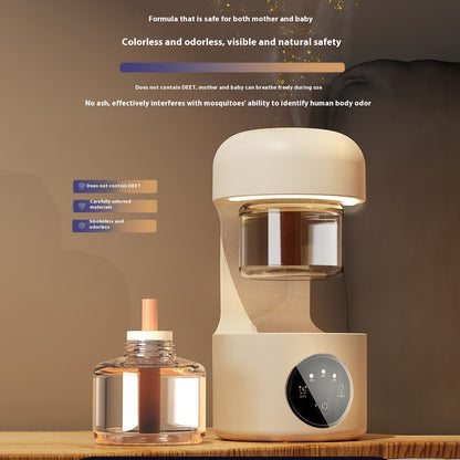 Portable Night Lamp with Mosquito Repellent for Outdoor Camping and Home Use.