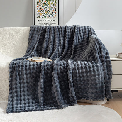 Bubble Flannel Blanket
