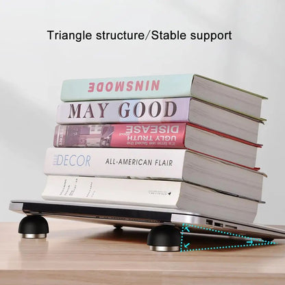 Aluminum Alloy Laptop Stand, Portable Invisible Mushroom