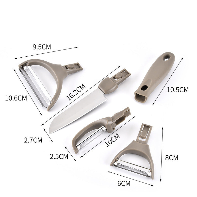 Stainless  Three Piece Set Wheat Straw Chopping