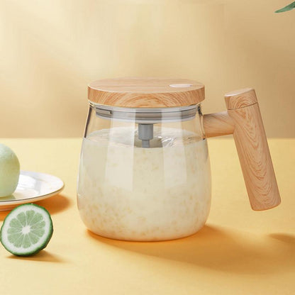 400ML Self Stirring Coffee Mug  Electric Mixing Glass Coffee  Kitchen Gadgets