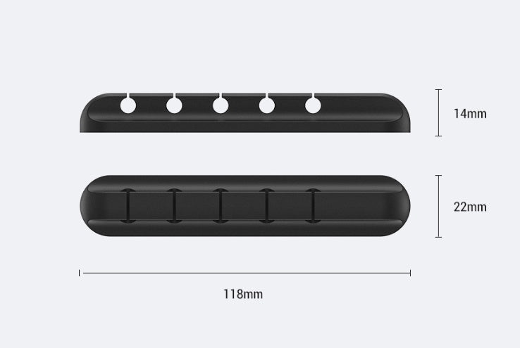 Silicone USB Cable Winder Desktop Cable