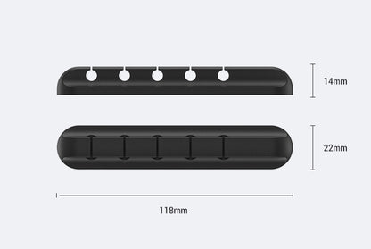 Silicone USB Cable Winder Desktop Cable