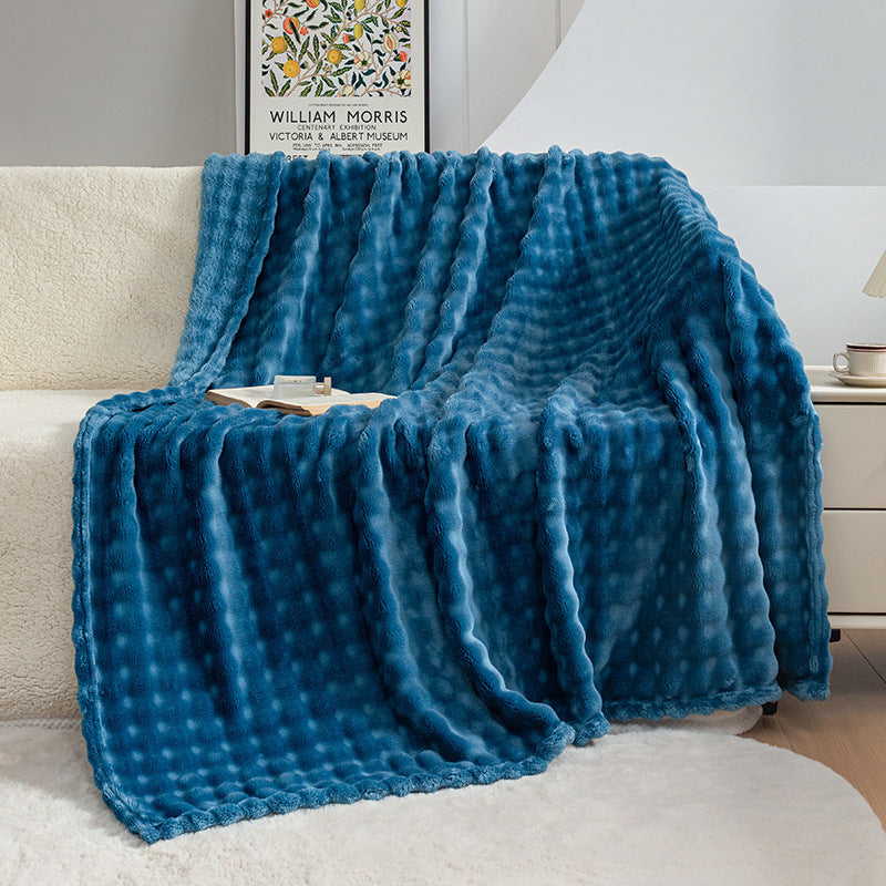 Bubble Flannel Blanket
