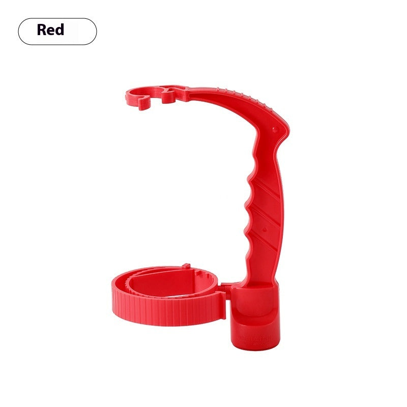 Adjustable Beverage Bottle Handle Holder for Kitchen Storage and Gadgets.