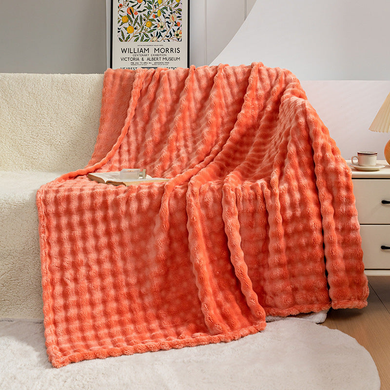 Bubble Flannel Blanket