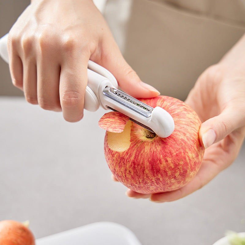 360 Rotating Stainless Steel Paring Knife For Peeling Shredding