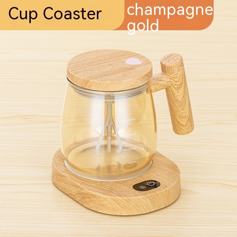 400ML Self Stirring Coffee Mug  Electric Mixing Glass Coffee  Kitchen Gadgets