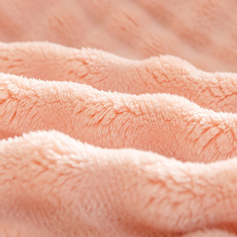 Bubble Flannel Blanket