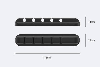 Silicone USB Cable Winder Desktop Cable
