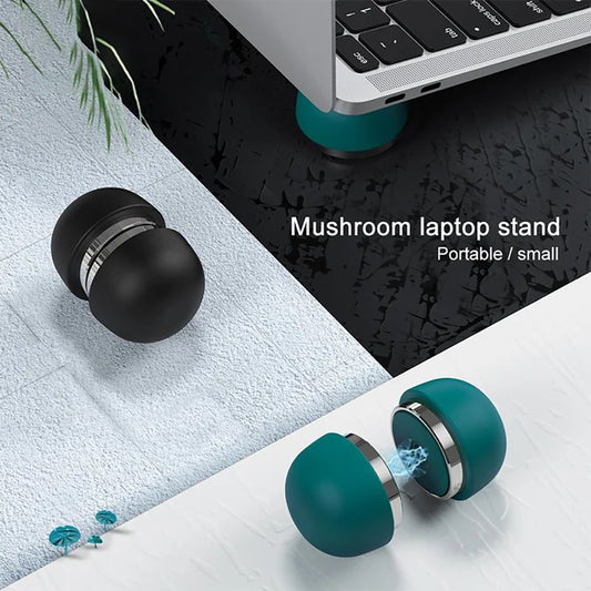 Aluminum Alloy Laptop Stand, Portable Invisible Mushroom