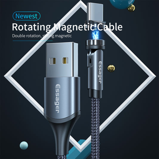Rotate Magnetic Cable 360 Degree