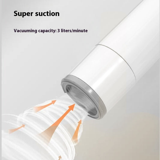 Smart, rechargeable, portable handheld vacuum food preservation sealing machine.