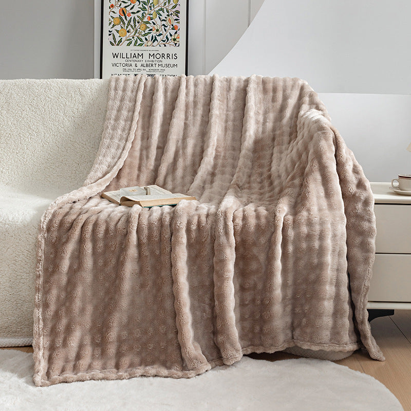 Bubble Flannel Blanket