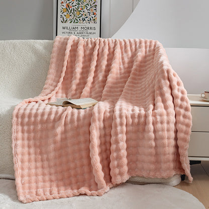 Bubble Flannel Blanket