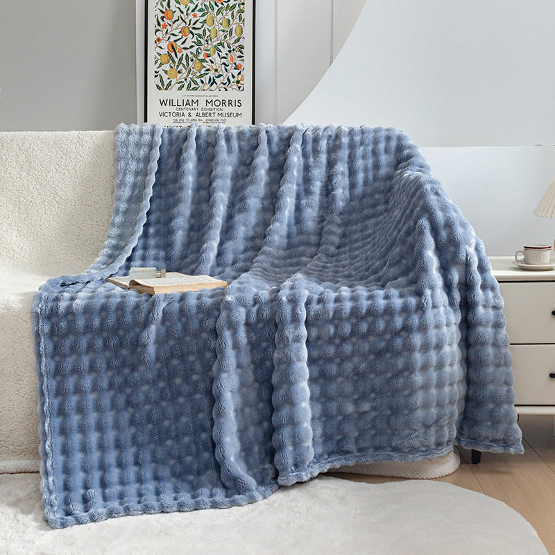Bubble Flannel Blanket
