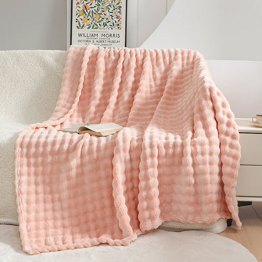 Bubble Flannel Blanket