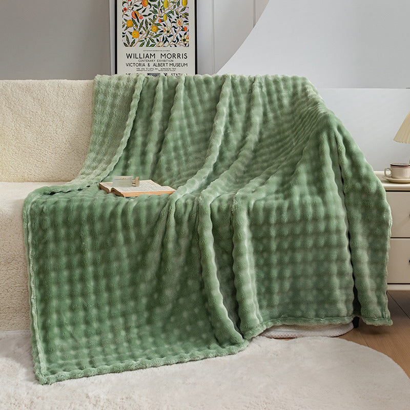 Bubble Flannel Blanket