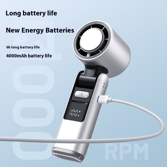 USB-Powered Super Mini Fan with, Perfect for Indoor & Outdoor Camping and Travel