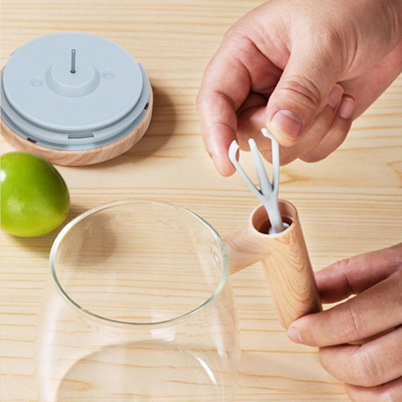 400ML Self Stirring Coffee Mug  Electric Mixing Glass Coffee  Kitchen Gadgets